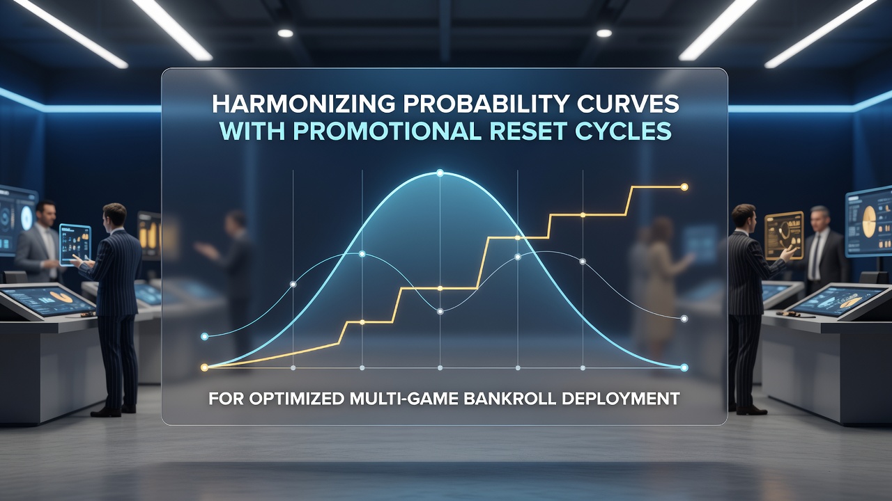 Illustration of bankroll allocation flow across slot, roulette and blackjack probability curves during bonus reset periods