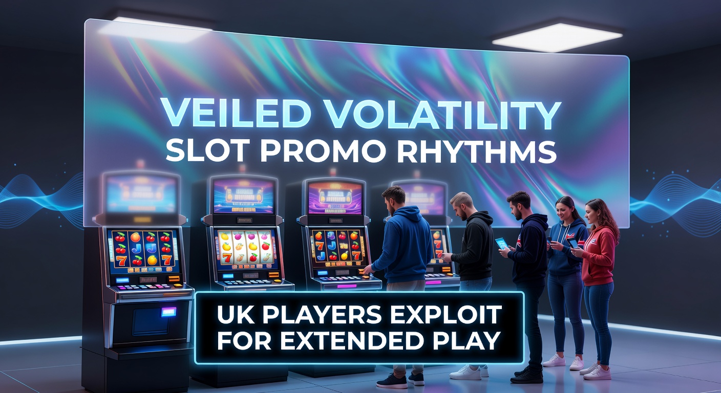 Graph overlaying slot volatility curves with promotional reward timelines, showing UK player bet timings that extend sessions amid rhythmic bonus drops